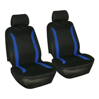 (Blue Black - Pcs) 4/9PCS Universal Protectors Full Set Auto Seat Covers Pad For Car Truck SUV