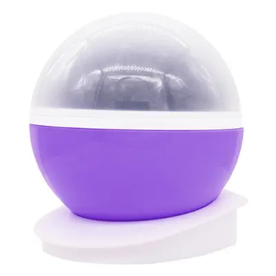 (Purple) Automatic Rotating Starry Sky Projection Lamp Star Moon Colorful Diamond Starlight Proj