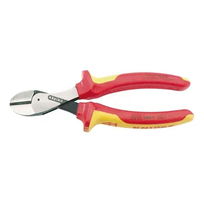 Knipex 08 160UKSBE VDE Fully Insulated ' x Cut' High Leverage Diagonal Side Cutters