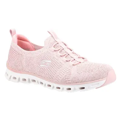 (5 UK, Rose) Skechers Womens/Ladies Glide Step Grand Flash Trainers