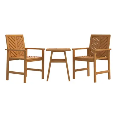 vidaXL Garden Lounge Set Piece Solid Wood Acacia Side Table Dining Chair