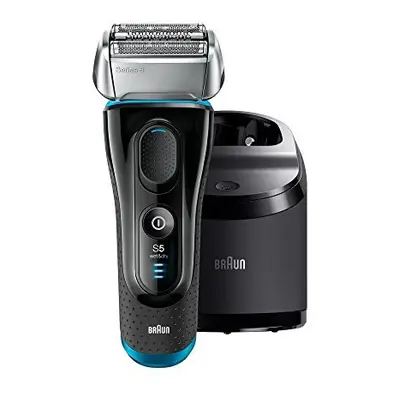 Braun Series 5090/5190cc Mens Electric Foil Shaver / Electric Razor with Clean & Charge Station