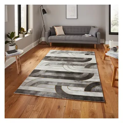 (160 x Cm) Think Rugs Craft Abstract Textured Rug