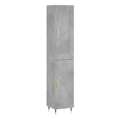 (concrete grey, door) vidaXL Highboard Sideboard Storage Cabinet Home Side Cabinet Engineered Wo