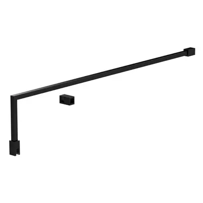 Wetroom Accessories Screen Support Bar Kit - Satin Black