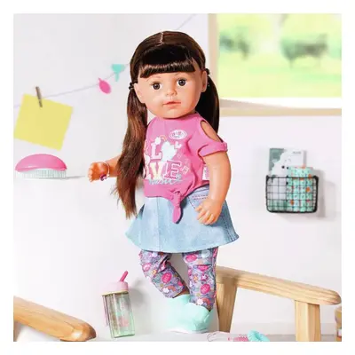 BABY Born Soft Touch Sister Brown cm Baby Doll Toy Figure Playset Figure