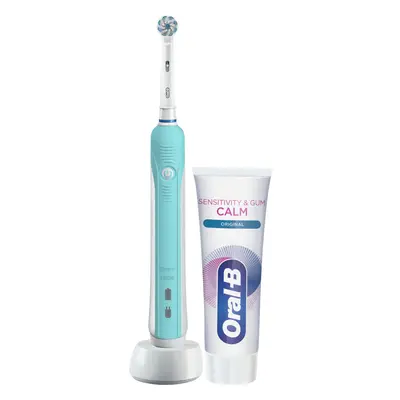 Oral B Pro Sensi Ultrathin Electric Toothbrush - Turquoise