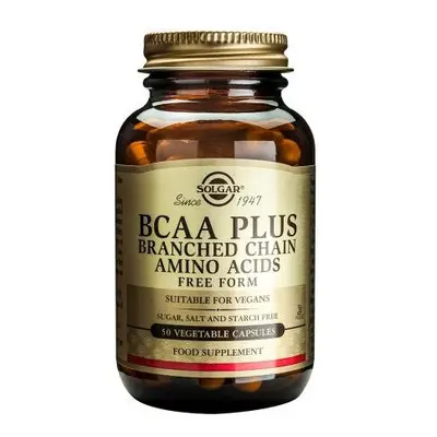 Solgar BCAA Plus Vegetable Capsules