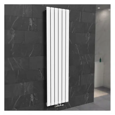 Nes Home X mm Vertical Flat Panel White Designer Radiator