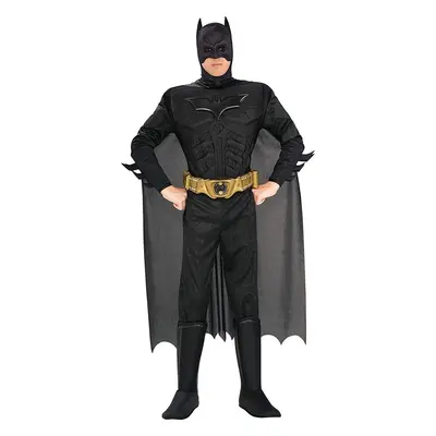 Rubie's Dark Knight Rises Costume, Mens Batman Muscle Costume Style 2, Large, CHEST - 44", WAIST