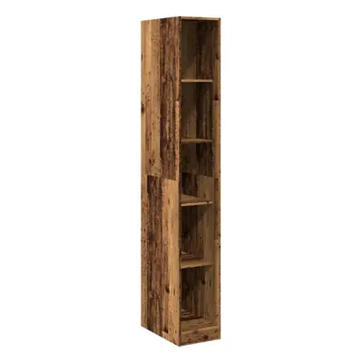 (old wood, x x cm/ shelves piece) vidaXL Wardrobe Clothing Storage Hanger Clothes Cabinet Closet