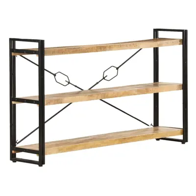 (solid mango wood, x x cm) vidaXL Bookcase Bookshelf Wooden Storage Rack Shelf Solid Wood Mango 