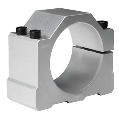 (80mm) 52/55/80mm Aluminum Alloy CNC Spindle Motor Fixture Mounting Bracket Clamp for CNC Engrav