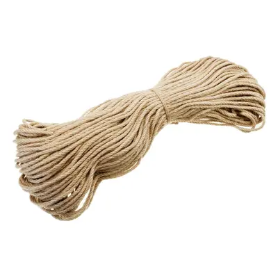 6mmx100m Sisal Rope Jute Twine Rope Natural Hemp Cord Fibre Decor Multi-functional Tools