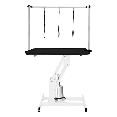 Hydraulic Pet Dog Grooming Table Height Adjustable Bar Black Top