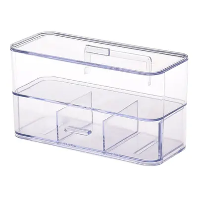 (Transparent) Cosmetic Organizer Storage Clear Makeup Drawers Holder Case Storage Jewelry Box