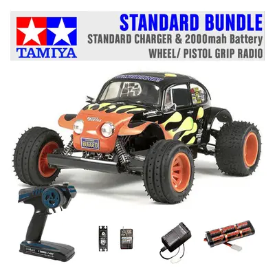 TAMIYA RC Blitzer Beetle 1:10 Standard Wheel Radio Bundle