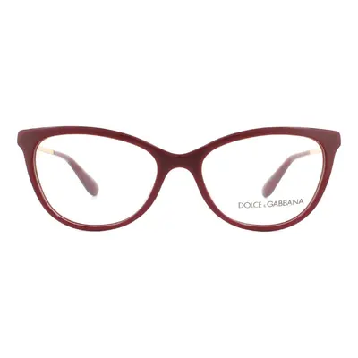 Dolce & Gabbana Glasses Frames DG2258 Bordeaux Women