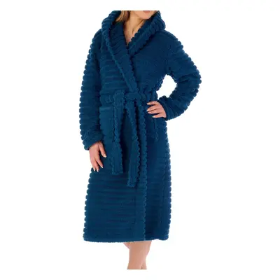 (Teal, Small) Slenderella HC02320 Women's Wrap Front Dressing Gown