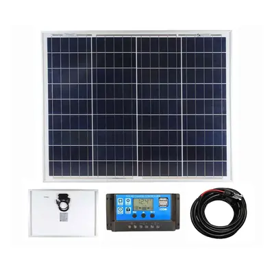 Poly 50W Solar Panel Kit