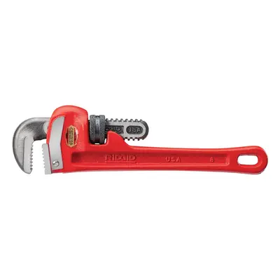 RIDGID 8-Inch Heavy-Duty Straight Pipe Wrench, 8-Inch Plumbing Wrench