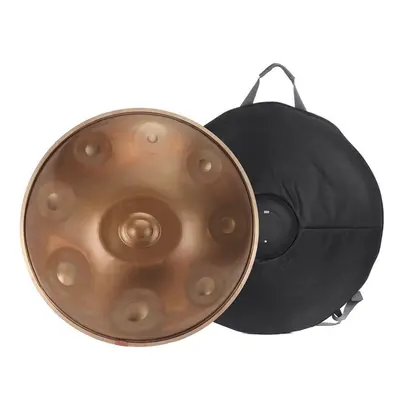 (B) F major/D minor 9/10 Notes Musical Handpan Drum Professional Handpan Durable Carbon Steel To