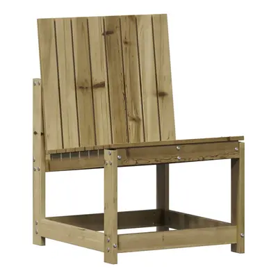 vidaXL Garden Chair Dining Chair Outdoor Seat Chair Impregnated Wood Pine