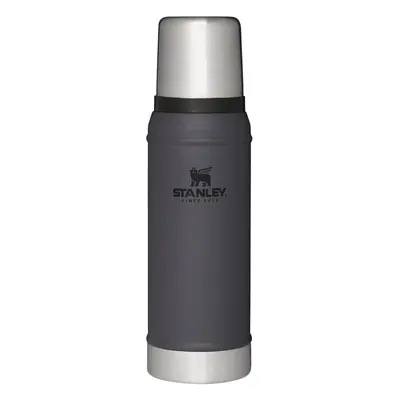 (0.75L, Charcoal) Stanley 0.75L Classic Legendary Stainless Steel Thermal Cold Water Bottle