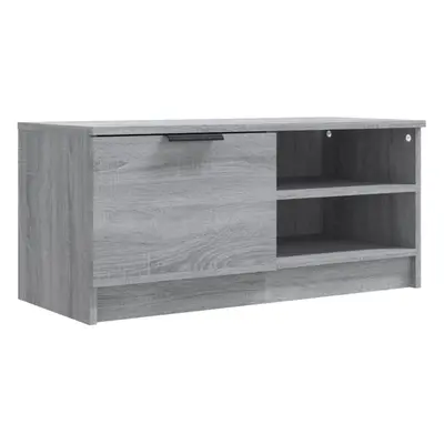 (grey sonoma, 1) vidaXL 1/2x TV Cabinet Engineered Wood Media Unit HiFi Cabinet Multi Colours