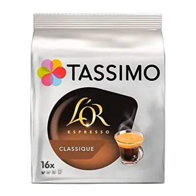 Tassimo LOr Espresso Classic Coffee Pods - Packs (80 Drinks)