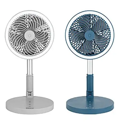 Beldray COMBO-7318 Cooling Fan Set ? Set of 2, Cordless Folding In Cooler, USB Rechargeable Desk