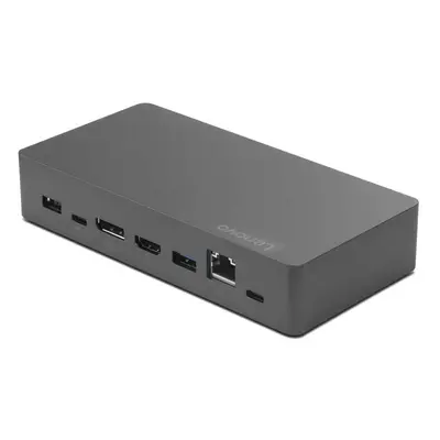 Lenovo Thunderbolt Essential Dock, Universal Compatibility, 135W Adapter, 1x 110V Pin Power Cord