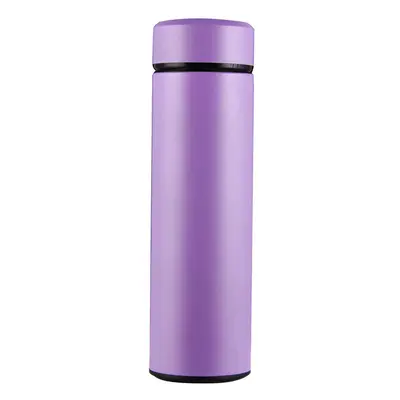 (Purple) 460ml Stainless Steel Vacuum Cup Bike Cycling Water Bottle Vacuum Thermal Bottle