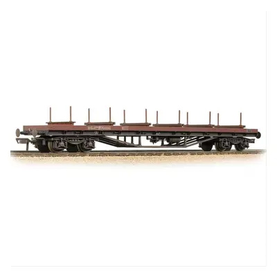 80t BDA Bogie Bolster Wagon BR Bauxite Weathered