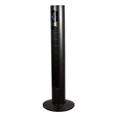 Challenge Inch Speed Graphite Tower Fan - Black