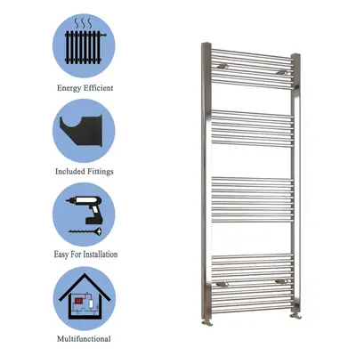 (chrome, 1800*600mm) Stylish Straight Towel Rail HeatingTowel Radiator