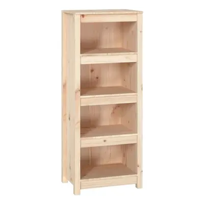 (Brown, x x 125.5 cm) vidaXL Solid Wood Pine Book Cabinet Display Organiser Multi Colours/Sizes