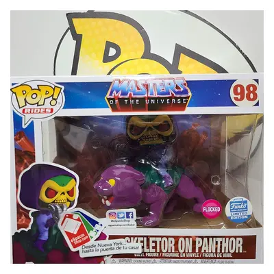 Funko Pop! Rides: Masters of the Universe - Skeletor on Panthor (Flocked Exclusive) #98