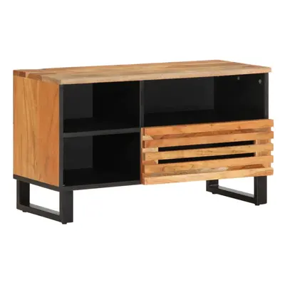 vidaXL TV Cabinet TV Stand Entertainment Centre TV Unit Solid Wood Acacia