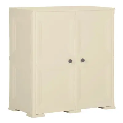 (white, x x 85.5 cm) vidaXL Plastic Cabinet Storage Cupboard Utility Storage Cabinet Wood Design