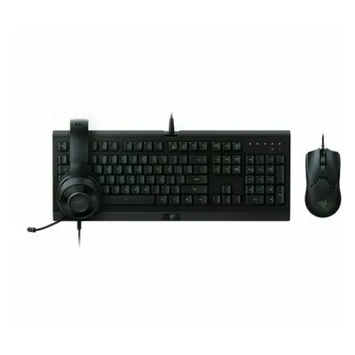 Razer Power Up Gaming Keyboard, Headset & Mouse Bundle - Black