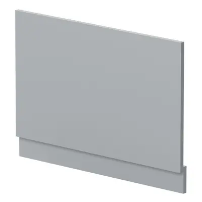 800mm Straight Reversible Bath End Panel & Plinth - Satin Grey