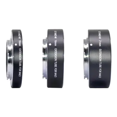 Metal Auto Focus Macro Extension Tube Ring for Panasonic for Olympus M4/3 M43 Mount G1 G3 GH4 GH