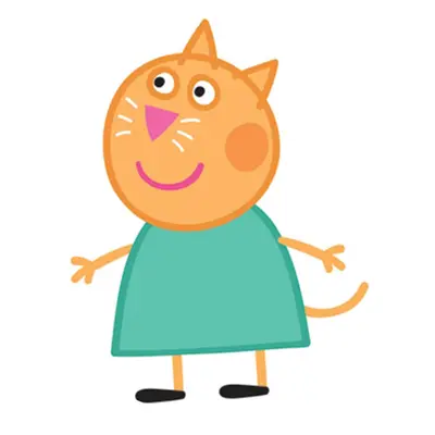 Peppa Pig Candy Cat Cardboard Cutout