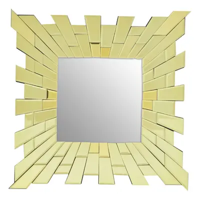 Premier Housewares Dia Glitzy Small Square Wall MIrror