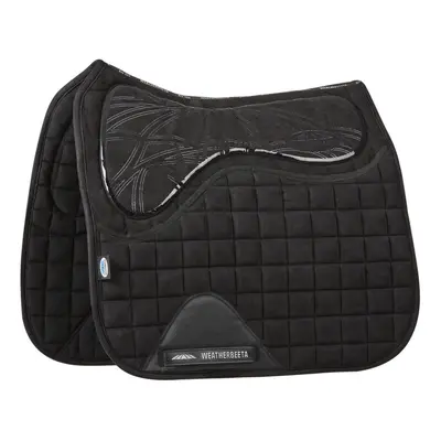 (Full, Black) Weatherbeeta Ultra Gripped Suede Horse Dressage Saddlepad