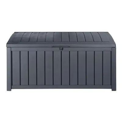 Keter Garden Storage Box Glenwood 390L Outdoor Entryway Trunk Chest Bench Box