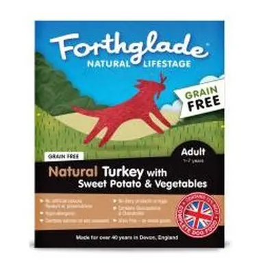 Forthglade Complete Grain Free Adult Turkey & Veg (395g) (Pack of 18)