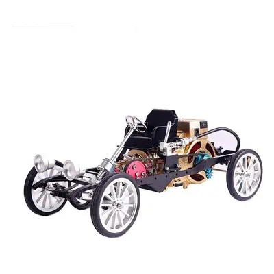 Car Model Single Cylinder Engine Aluminum Alloy Model Gift Collection Toys