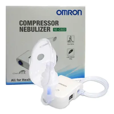 Omron NE-C803 Quiet Compressor Adult Child Lower Airways Respitory Nebulizer NEW